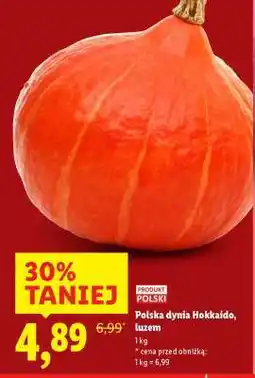 Lidl Polska dynia Hokkaido, luzem oferta