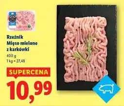 Lidl RZEŹNIK Mięso mielone z karkówki oferta
