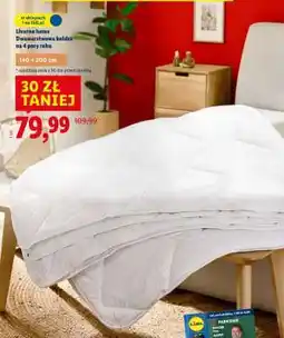 Lidl Livarno home Dwuwarstwowa kołdra na 4 pory roku oferta