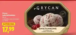 Lidl GRYCAN Lody śmietankowe oferta