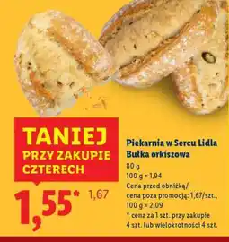 Lidl Bułka orkiszowa oferta