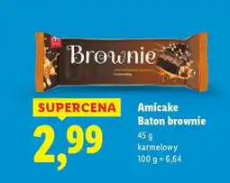 Lidl Amicake Baton brownie oferta