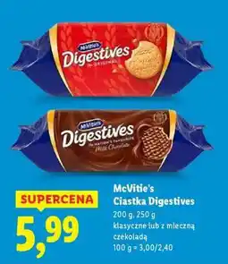 Lidl MCVITIE’S Ciastka Digestives oferta