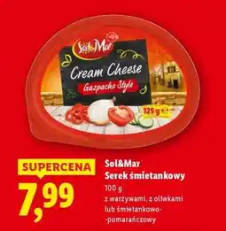Lidl SOL&MAR Serek śmietankowy oferta