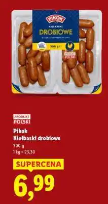 Lidl PIKOK Kiełbaski drobiowe oferta