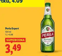 Lidl Perła Export oferta