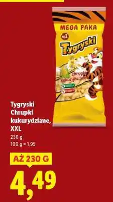 Lidl TYGRYSKI Chrupki kukurydziane, XXL oferta
