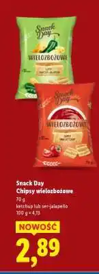 Lidl SNACK DAY Chipsy wielozbożowe oferta