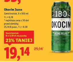 Lidl Okocim Jasne oferta