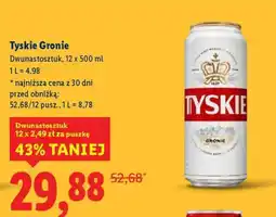 Lidl Tyskie Gronie oferta