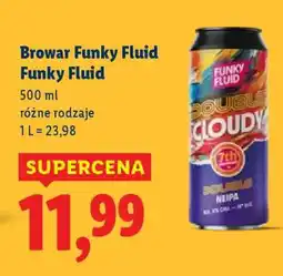 Lidl BROWAR FUNKY FLUID Funky Fluid oferta
