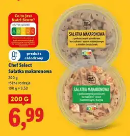 Lidl Chef Select Sałatka makaronowa oferta
