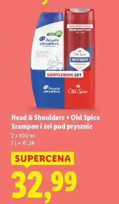 Lidl Head & Shoulders + Old Spice Szampon i żel pod prysznic oferta