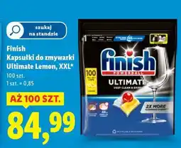 Lidl FINISH Kapsułki do zmywarki Ultimate Lemon, XXL oferta