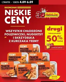 Biedronka Polędwiczki z kurczaka łagodne Yeemy oferta