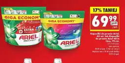 Biedronka Kapsułki do prania color Ariel All In 1 oferta
