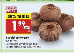 Biedronka Buraki polska oferta