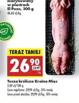 Biedronka Tusza z królika Kraina Mięs oferta