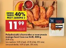 Biedronka Polędwiczki z kurczaka marynata mango lassi Czas Na Grill oferta