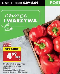 Biedronka Papryka czerwona polska oferta