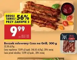 Biedronka Boczek rolowany na grilla Czas Na Grill oferta