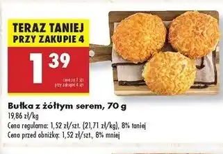 Biedronka Bułka z serem oferta