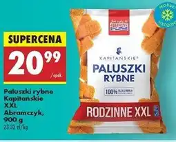 Biedronka Paluszki rybne kapitańskie Abramczyk oferta