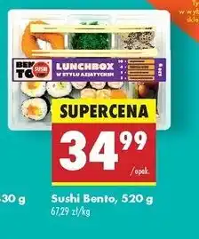 Biedronka Sushi bento 4You oferta