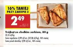 Biedronka Trójkąt z serkiem oferta