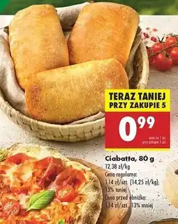 Biedronka Bułka ciabatta oferta