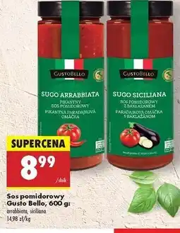 Biedronka Sos siciliana Gustobello oferta