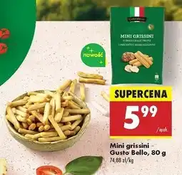 Biedronka Grissini mini truflowe Gustobello oferta