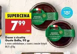 Biedronka Deser z sosem czekoladowym Gustobello oferta