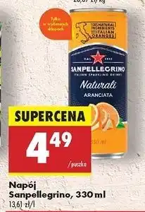 Biedronka Napój aranciata San Pellegrino oferta