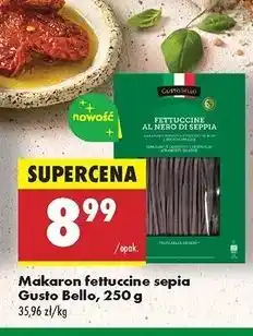 Biedronka Makaron fettuccine z sepią Gustobello oferta