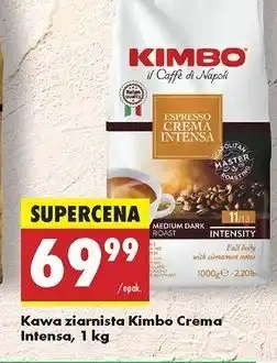 Biedronka Kawa Kimbo Espresso Crema Intensa oferta