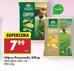 Biedronka Chipsy wiejskie masło z solą Przysnacki oferta