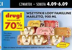 Biedronka Lody delice panna cotta Marletto oferta