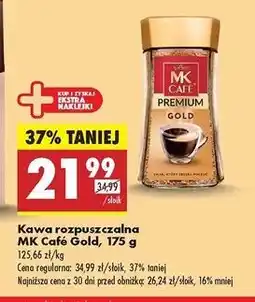 Biedronka Kawa Mk Cafe Premium Gold oferta