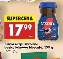 Biedronka Kawa Nescafe Decaf oferta