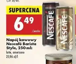 Biedronka Kawa americano Nescafe Barista Style oferta