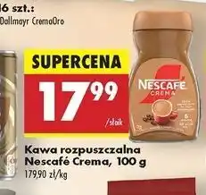 Biedronka Kawa Nescafe Crema oferta