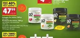 Biedronka Kreatyna smak cytrynowy Go Active oferta