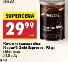 Biedronka Kawa Nescafe Gold Espresso Intenso oferta