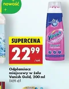 Biedronka Odplamiacz w żelu do koloru Vanish Gold Oxi Action oferta