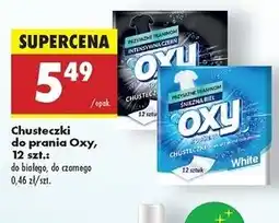 Biedronka Chusteczki do prania czarnego Oxy Spotless oferta