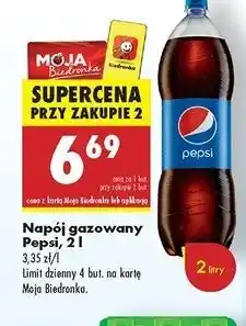 Biedronka Napój Pepsi oferta