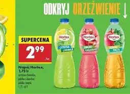 Biedronka Napój jabłko-mięta Hortex oferta