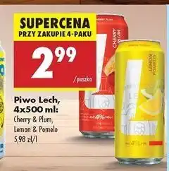 Biedronka Piwo Lech Cherry Plum oferta