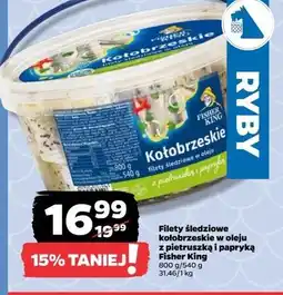 Netto Filety śledziowe kołobrzeskie Fisher King oferta
